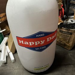 Giant Happy Inflatable Can 
