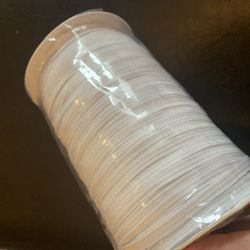 4mm white elastic cord/band 109 yards / 1 roll
