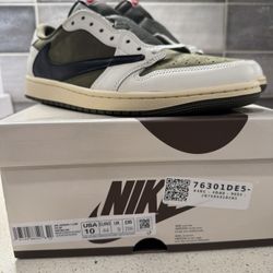 Jordan 1 Retro Low OG SP Travis Scott Medium Olive