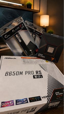 Motherboard Bundle with 2x8 16gb 6000hz ryzen 7700x