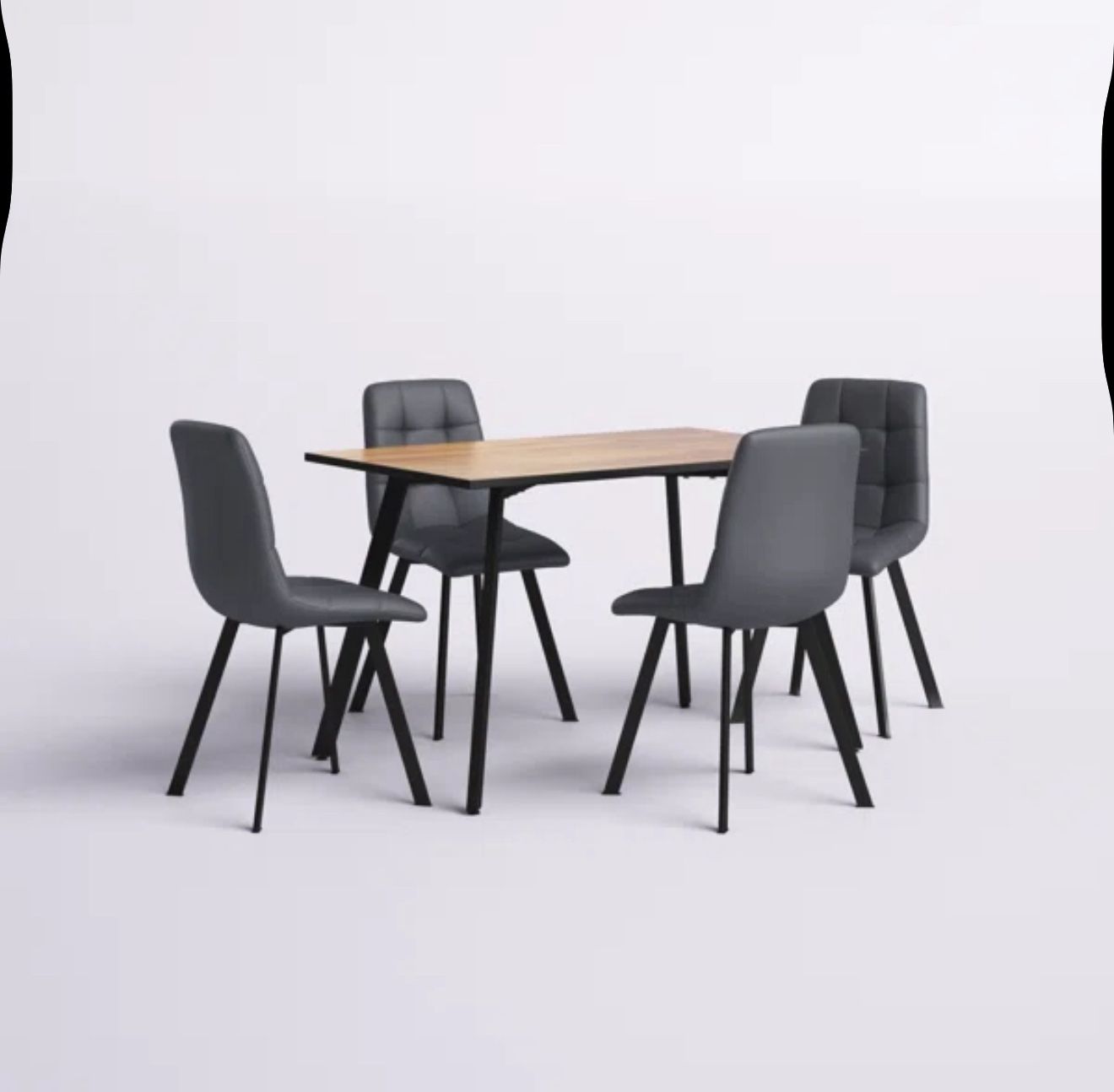 Table With 4 Chairs.