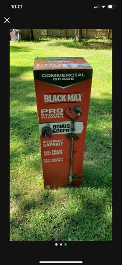 Black Max Pro String Trimmer with Bonus Edger