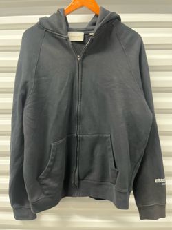 Men’s Size Large Essentials Fear of God Black Hoodie