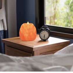 Himalayan Salt Natural Shaped Tea Light Holder (345)