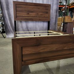 Wood Full Size Bed Frame