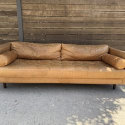 Article SVEN 88” Leather Sofa