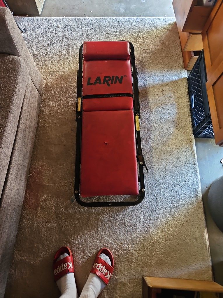 Larin Under Automotive Vehicle Wheeled Creeper -