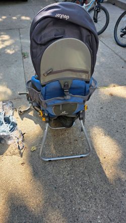 Deuter Child Carrier Hiking Backpack with Sunshade & Rain Cover