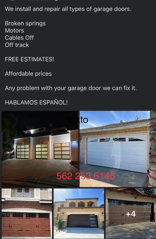 All, For Garage Door