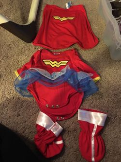 Wonder Woman costume. (3-6 months)