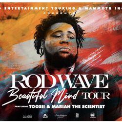 ROD WAVE Beautiful Mind Tour