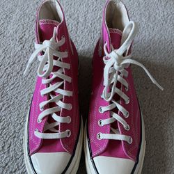 Women’s Pink Canvas High Tops