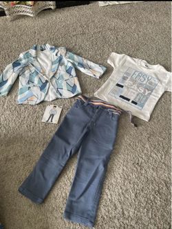 Baby boy 12 months outfit set /1st birthday dress set for boy