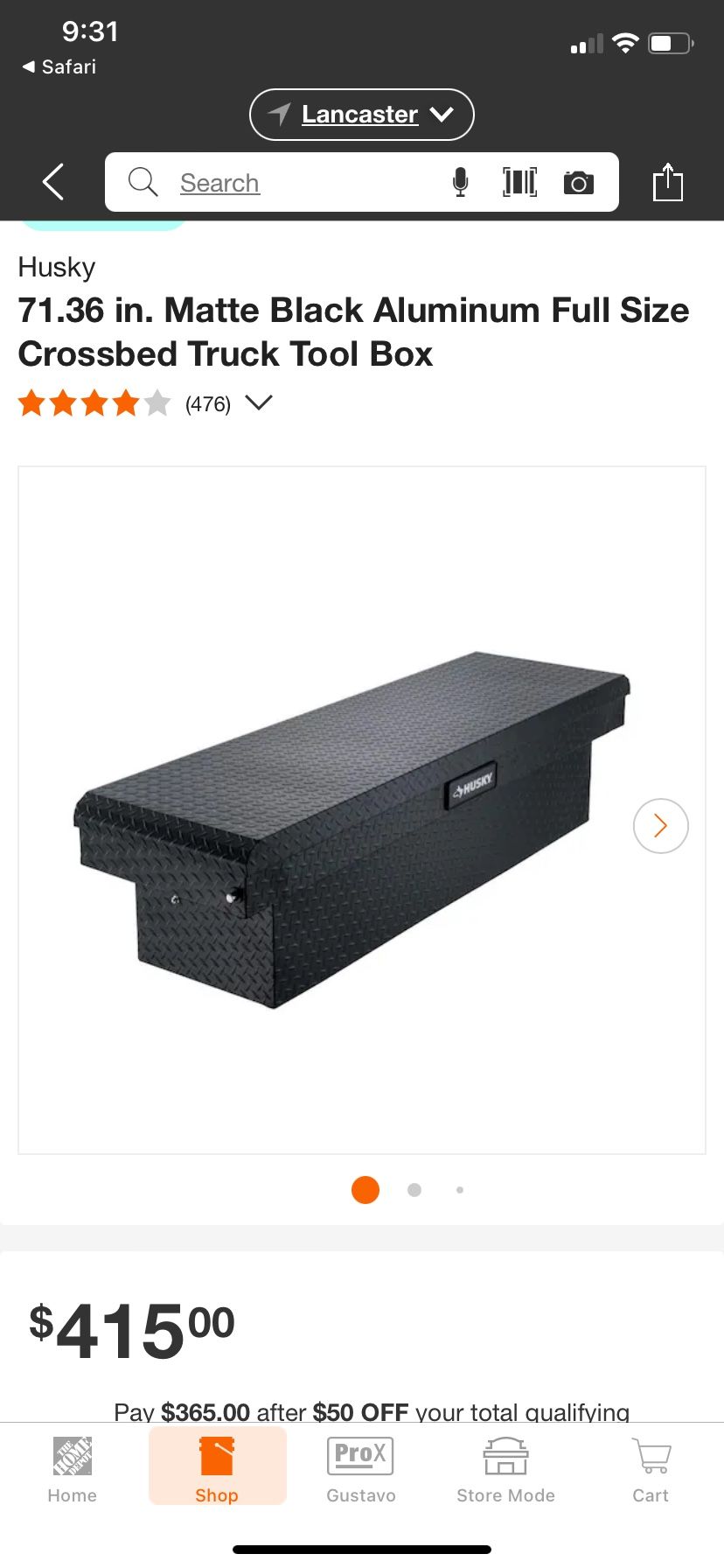Husky Truck Tool Box