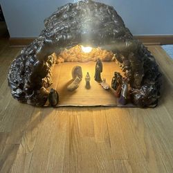 Nativity set