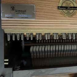 Kimball Upright Piano – Beautiful Cabinet – Excellent Condition - $1,000