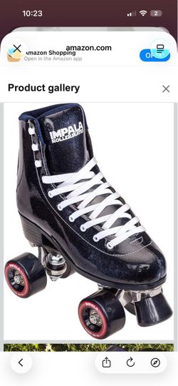 Impala Roller Skates black size 7