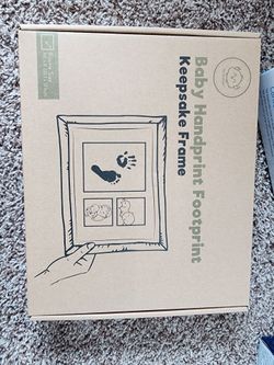 Baby Handprint Footprint Frame