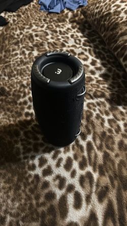 Black Portable Bluetooth Speaker