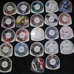 Psp Games And Movies $5 Each Firm No Case $3 EACH IF YOU BUY ALL OF THEM 