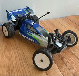 Electrix Boost 1/10 RC Car Buggy with Remote, 2 Chargers, & 2 Batteries