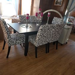 Dining Table 6 Chairs 