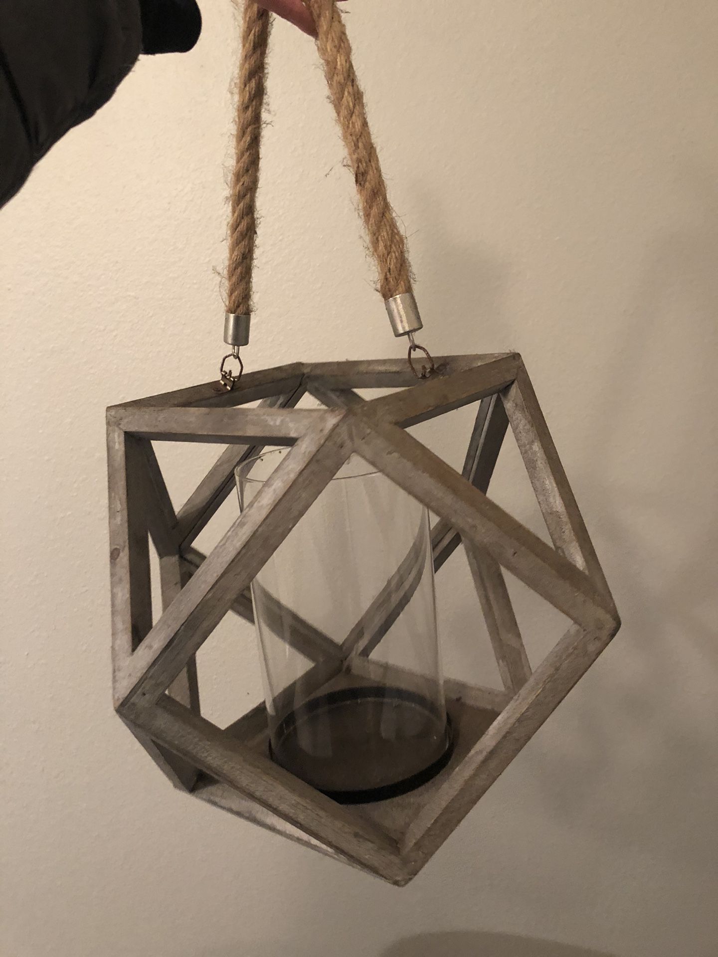 Beautiful hanging lantern or candle holder