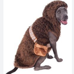 New! Disney Chewbacca Costume For A Dog/XL