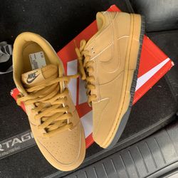 Nike Men’s Dunk Low Retro- Wheat /gum