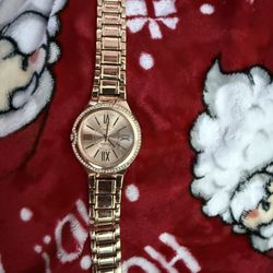 Rose Gold Watch 