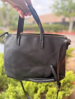 Basic black everday purse