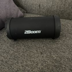 2 Boom Portable Bluetooth Speaker