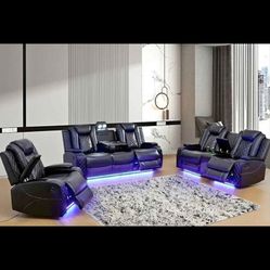 LED Lighting Furniture Sets 