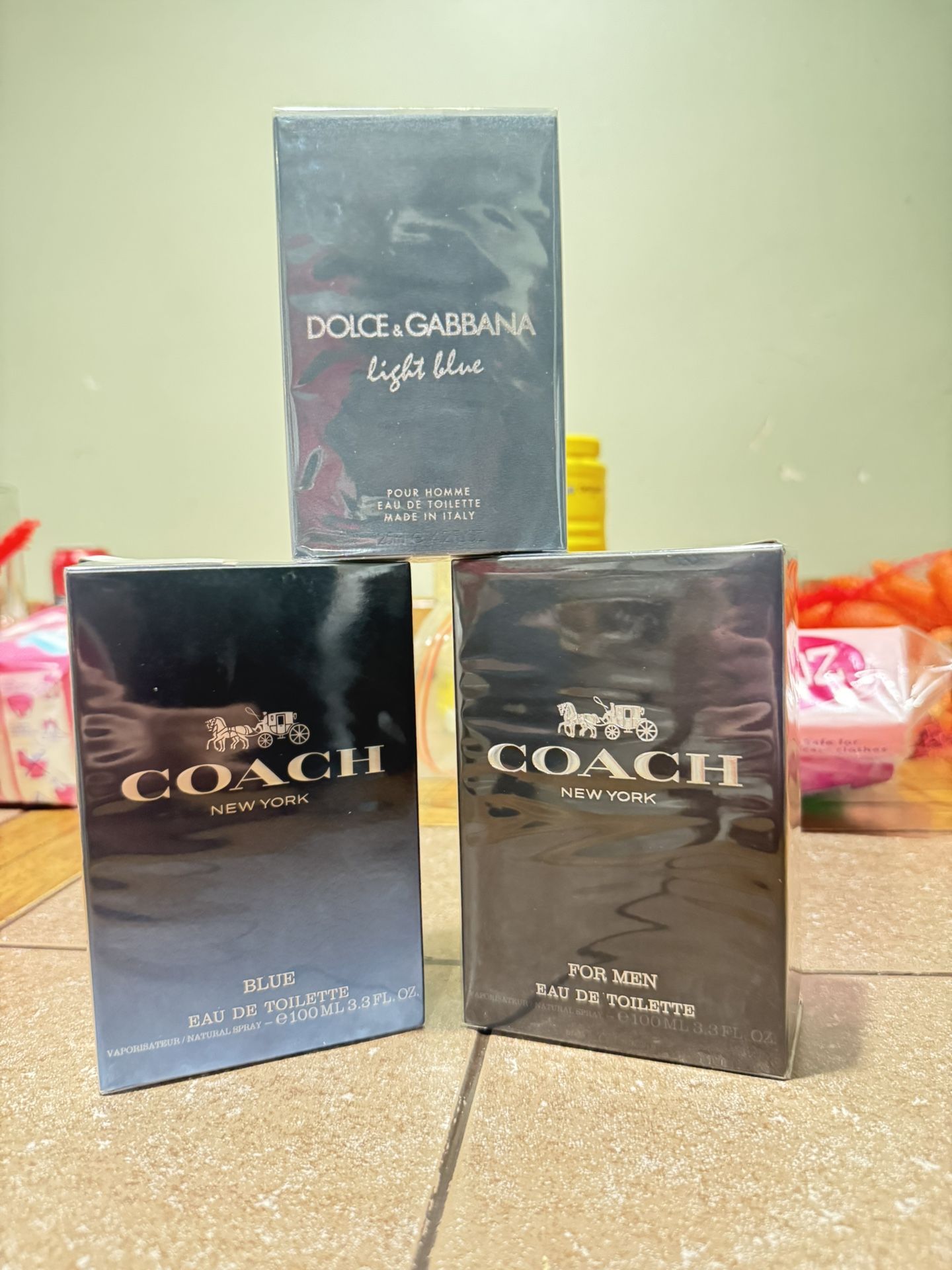 Coach Perfume And Dolce Gabana
