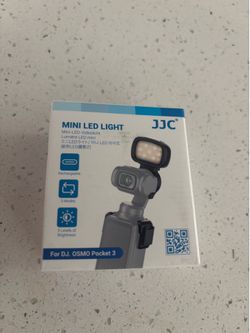 Light Rechargeable Mini LED Video Light, 3 Color