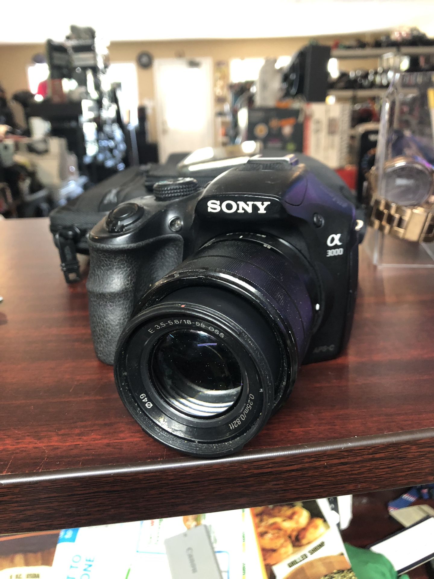Sony aps-c a3000 Camera Works Perfect! No charger
