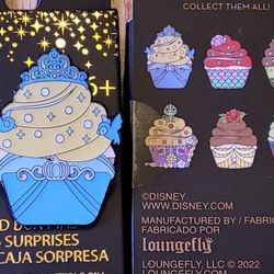 Disney Princess Cinderella Cupcake Enamel Metal Pin 