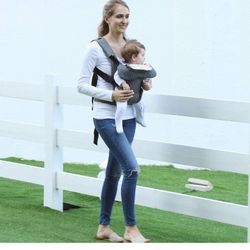 Baby Soft Carrier, 4-in-1 Ergonomic Convertible Carrier with Adjustable Straps and Breathable Mesh

