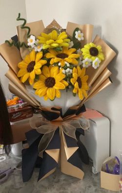 Pipe Cleaner Flowers Bouquet