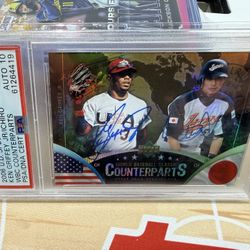 🚨 RARE Dual Auto – Griffey Jr. & Ichiro – PSA/DNA MINT 9 🔥 🚨