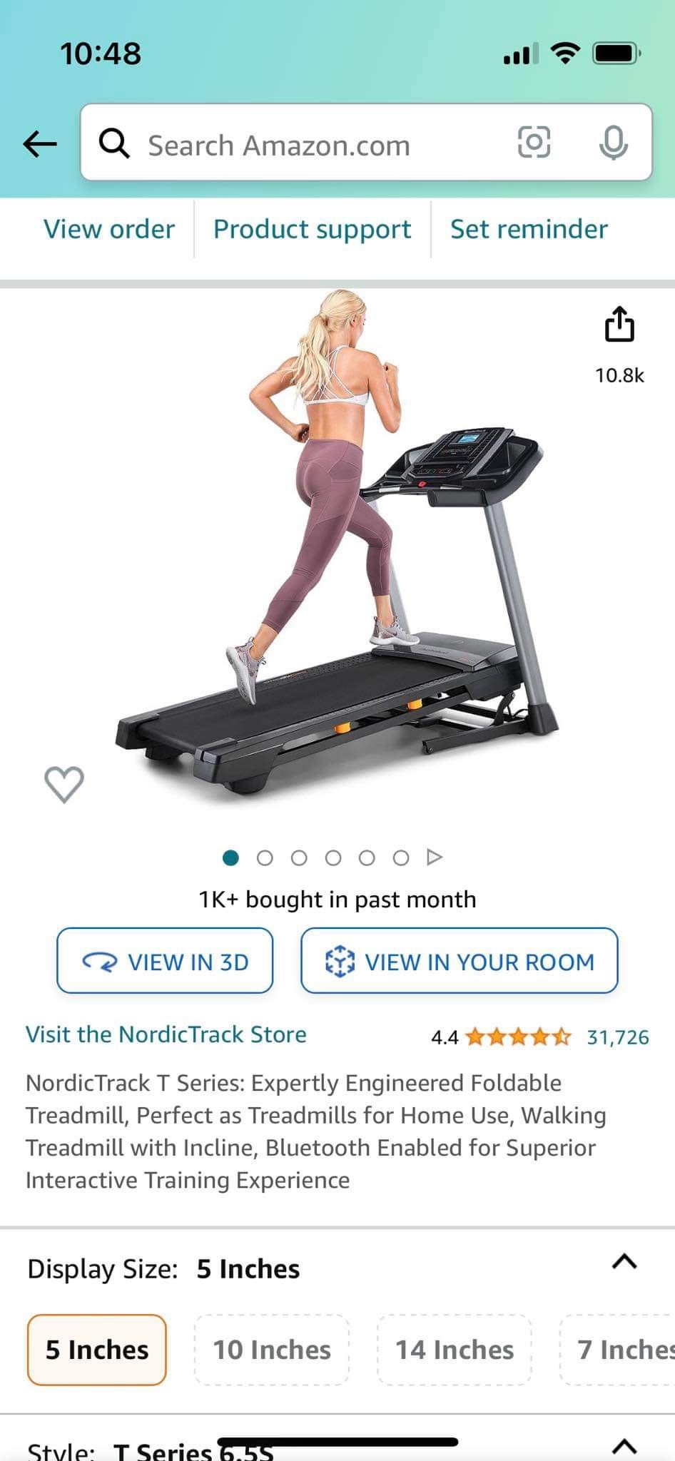 Nordic Track Foldable Treadmill for Sale in Portsmouth, VA OfferUp