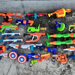 Nerf / X-Shot Toys (25)