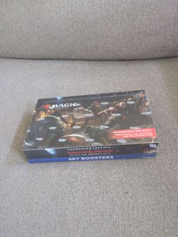 Sealed Commander Legends: Battle for Baldur's Gate set booster box