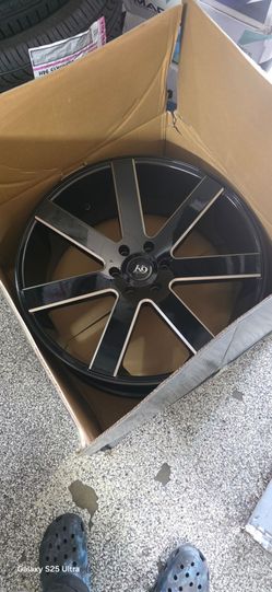 24" new wheels and tires