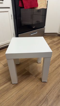 Small White IKEA Table