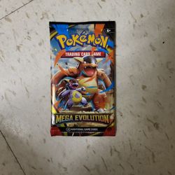 Pokemon Mega Evolution Card Pack Sealed