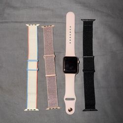 Apple Watch + 4 Bands Bundle – Good Condition – Priced to Sell