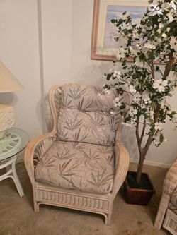 Sleeper Sofa with matching side chair.