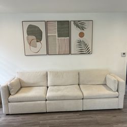 White Sofa / Couch