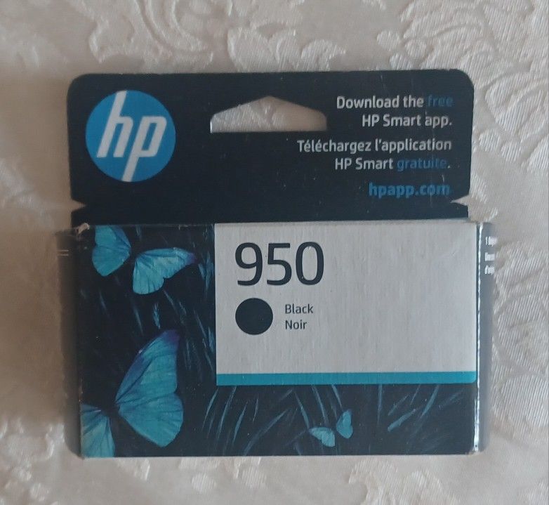 HP 950 Black Ink Cartridge New Exp 07/2024 New!